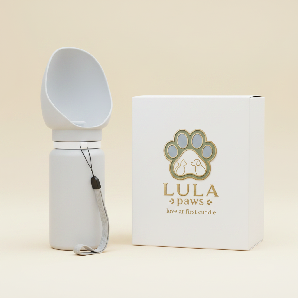 LULA paws Product Next to Packaging